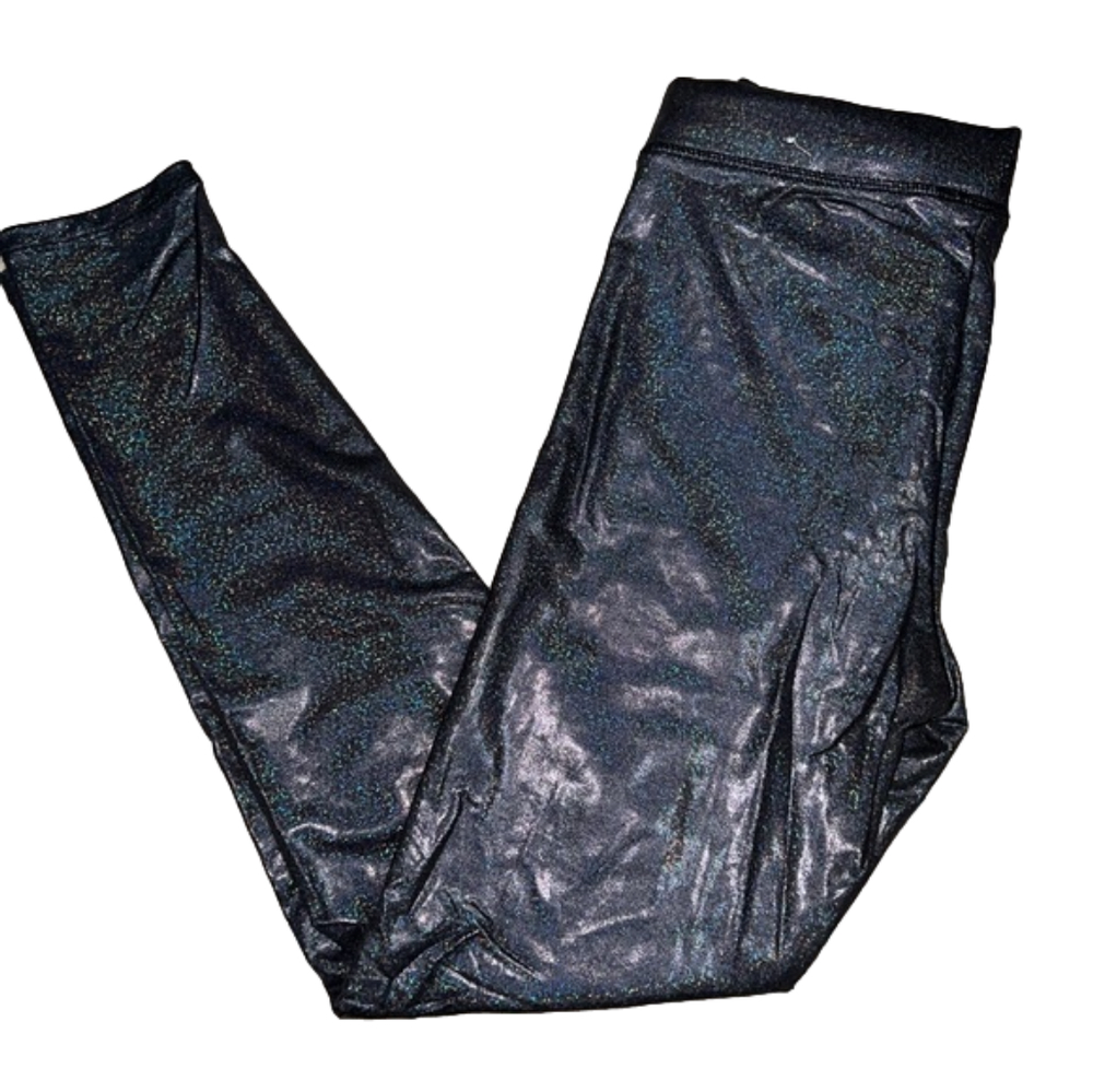 VS Rainbow Glitter Yoga Pants